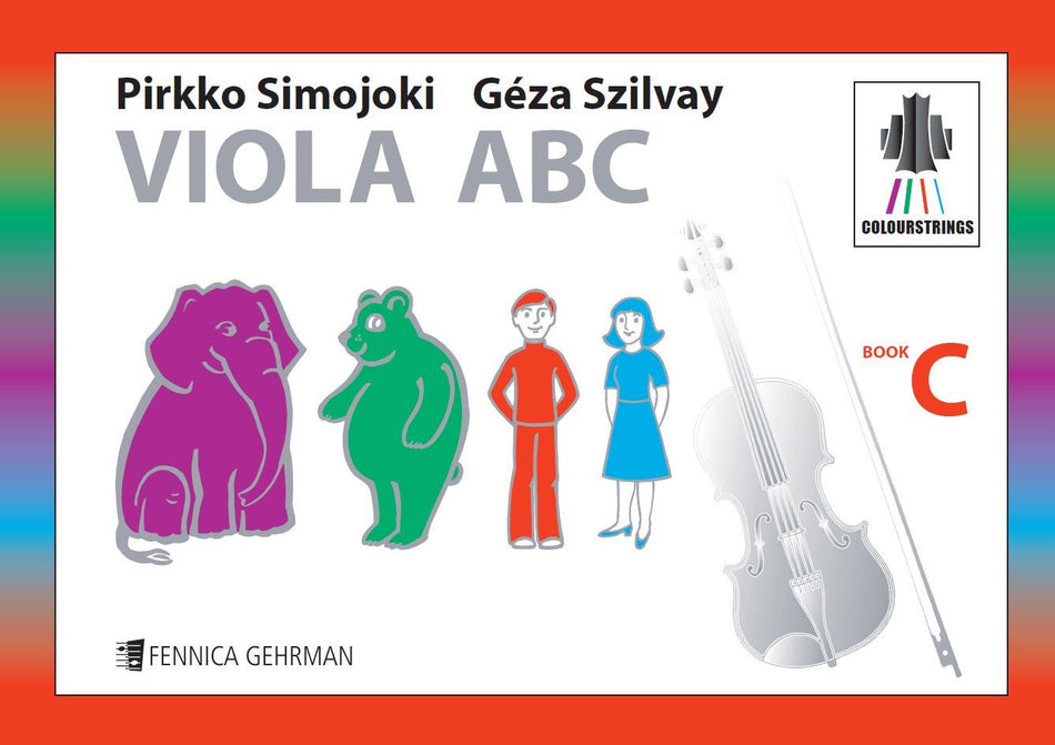 Valokuva kirjasta Pirkko Simojoki / Géza Szilvay Colourstrings Viola ABC: Book C, kuuluu tuoteryhmään Musiikki.