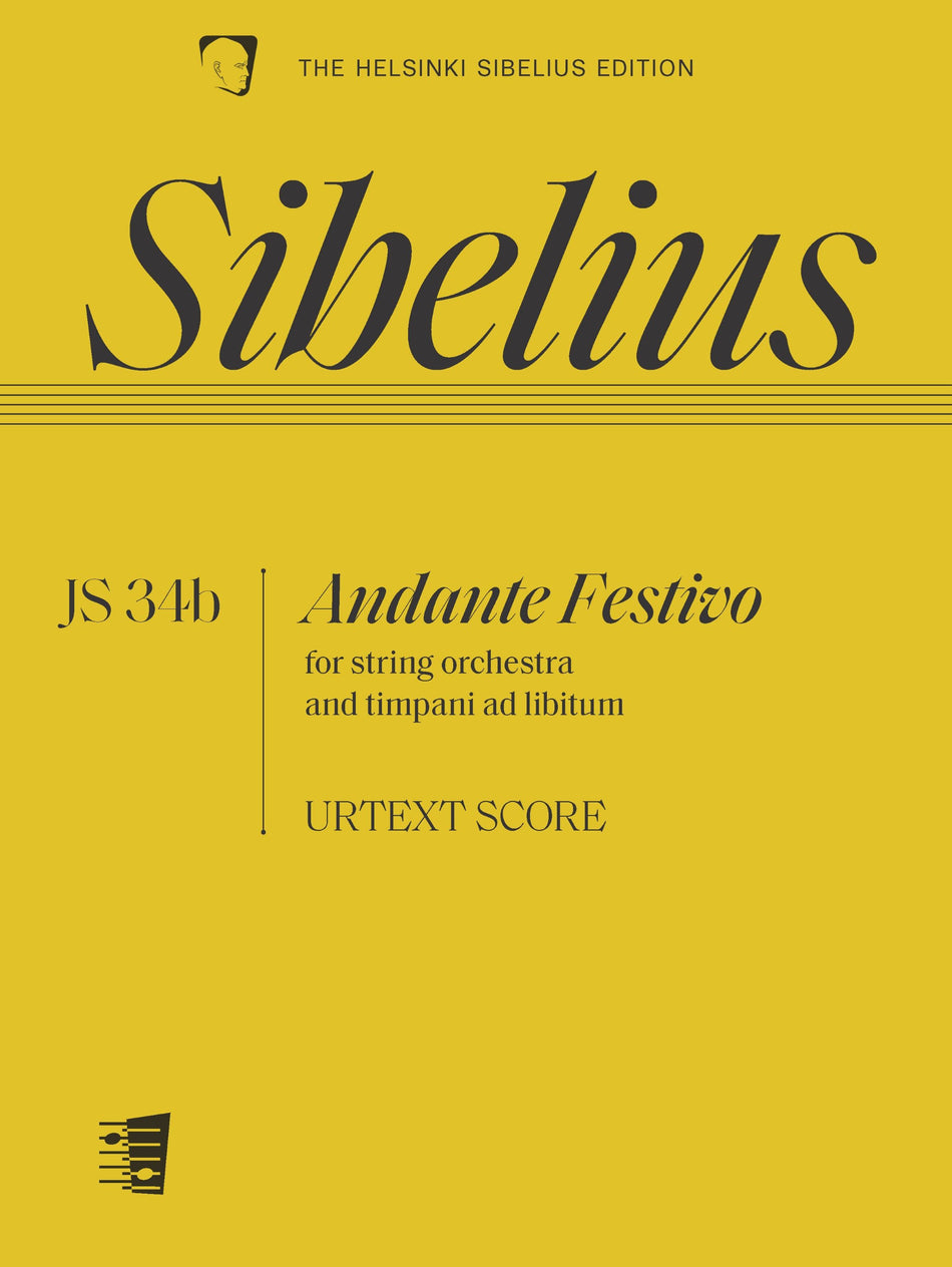 Valokuva kirjasta  Andante Festivo (JS 34b) - Urtext Score, kuuluu tuoteryhmään Musiikki.