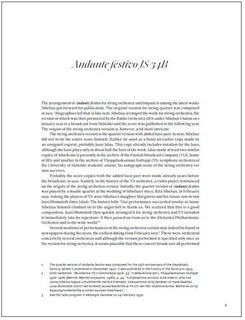 Andante Festivo (JS 34b) - Urtext Score