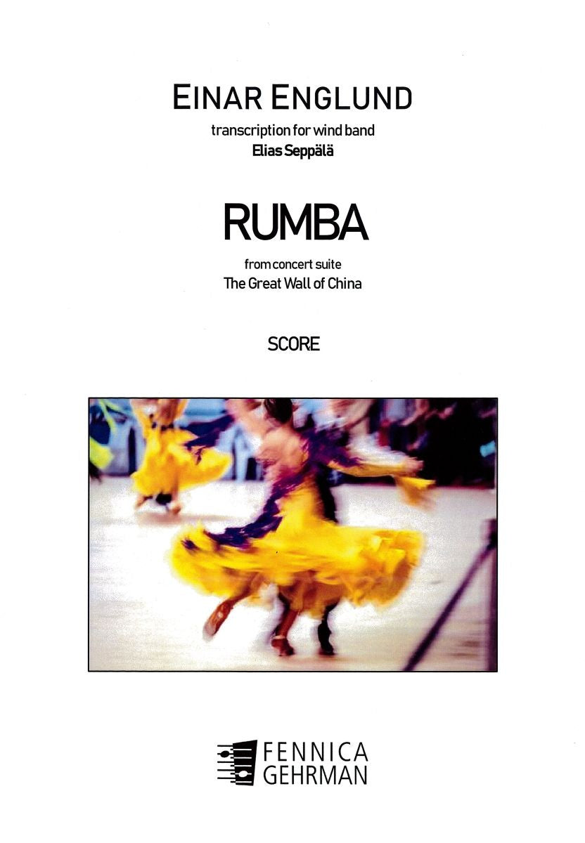 Valokuva kirjasta  Rumba for wind band - Score &amp; parts, kuuluu tuoteryhmään Musiikki.