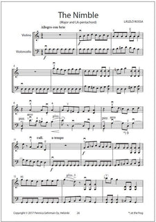 Colourstrings Duos for Violin and Cello, Vol. 1 - Playing score