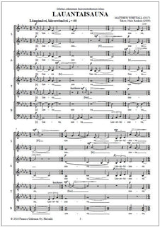 Lauantaisauna - Mixed choir