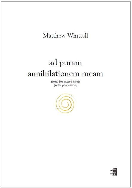 Valokuva kirjasta  ad puram annihilationem meam - Mixed choir, kuuluu tuoteryhmään Musiikki.