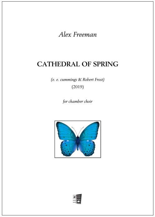 Valokuva kirjasta  Cathedral of Spring for chamber choir, kuuluu tuoteryhmään Musiikki.