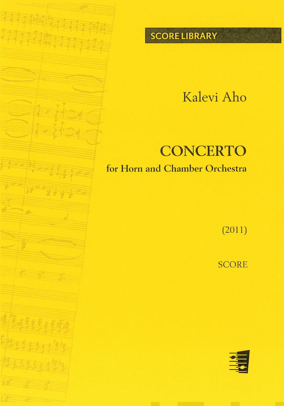 Valokuva kirjasta  Concerto for horn and chamber orchestra - Score, kuuluu tuoteryhmään Musiikki.