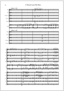 Veneziana for chamber ensemble and piano (2021-2022) - Study score
