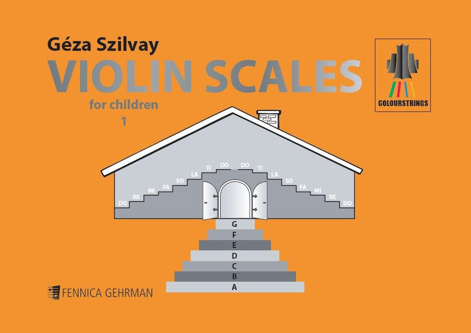 Valokuva kirjasta Géza Szilvay Violin Scales for Children 1, kuuluu tuoteryhmään Musiikki.
