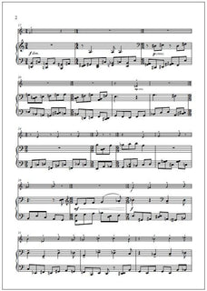 Mainspring for alto saxophone and piano