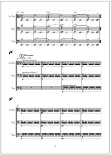 Louder-Quieter for two trombones and tuba - Score & parts