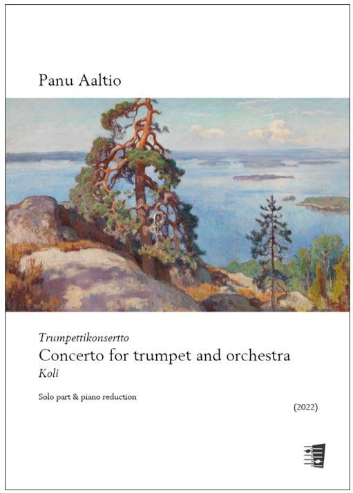 Valokuva kirjasta  Concerto for trumpet and orchestra "Koli" - Solo part &amp; piano reduction, kuuluu tuoteryhmään Musiikki.
