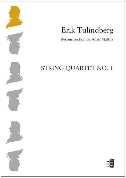 Valokuva kirjasta  String quartet no. 1 - Score &amp; parts, kuuluu tuoteryhmään Musiikki.