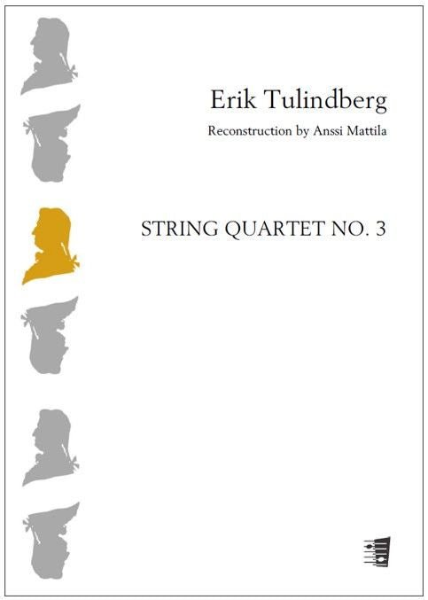 Valokuva kirjasta  String quartet no. 3 - Score &amp; parts, kuuluu tuoteryhmään Musiikki.