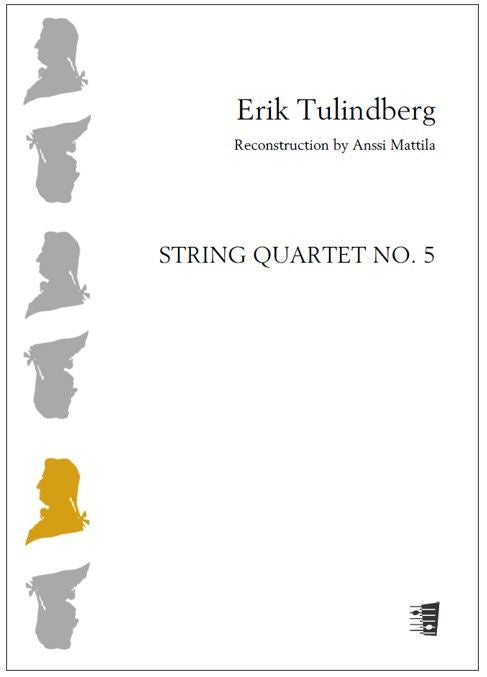 Valokuva kirjasta  String quartet no. 5 - Score &amp; parts, kuuluu tuoteryhmään Musiikki.