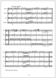 String quartet no. 5 - Score & parts