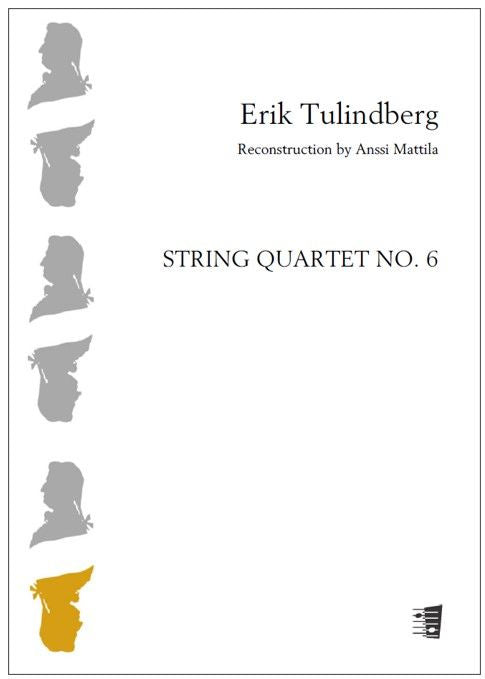 Valokuva kirjasta  String quartet no. 6 - Score &amp; parts, kuuluu tuoteryhmään Musiikki.