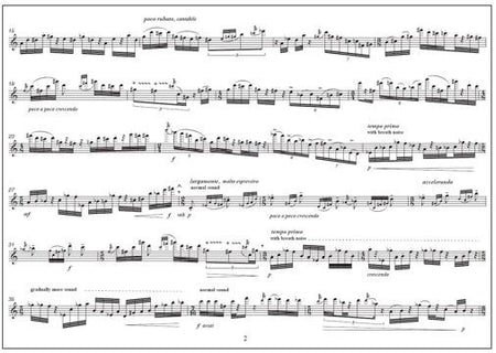 Tintinnio II for flute