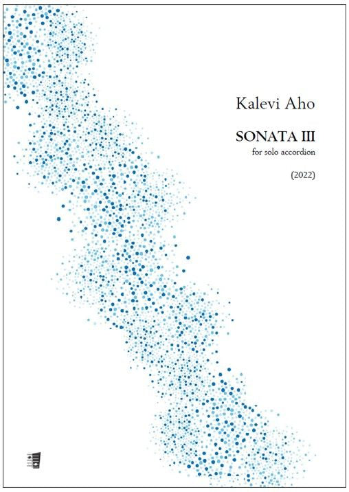 Valokuva kirjasta  Sonata III for solo accordion, kuuluu tuoteryhmään Musiikki.