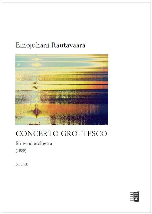 Valokuva kirjasta  Concerto grottesco for wind orchestra - Score &amp; parts, kuuluu tuoteryhmään Musiikki.