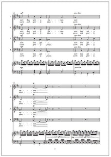 Tussilago (Coltsfoot) for mixed choir and piano