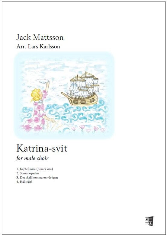 Valokuva kirjasta  Katrina-svit for male choir, kuuluu tuoteryhmään Musiikki.