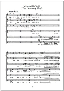 Kaksi paimenlaulua (Two Herding Songs) for mixed choir