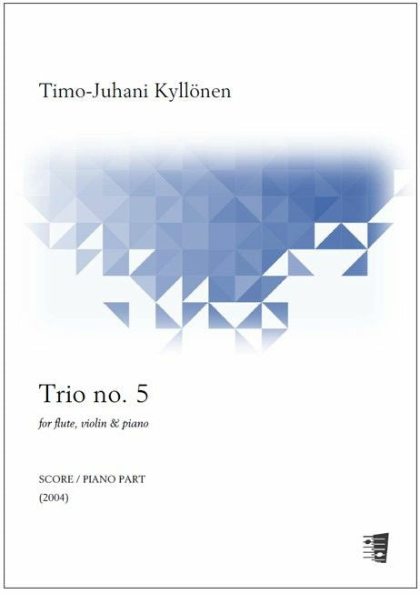 Valokuva kirjasta  Trio no. 5 for flute, violin &amp; piano - Score (piano) &amp; parts, kuuluu tuoteryhmään Musiikki.