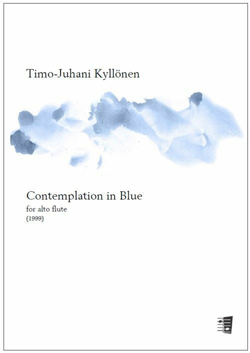 Valokuva kirjasta  Contemplation in Blue for alto flute, kuuluu tuoteryhmään Musiikki.