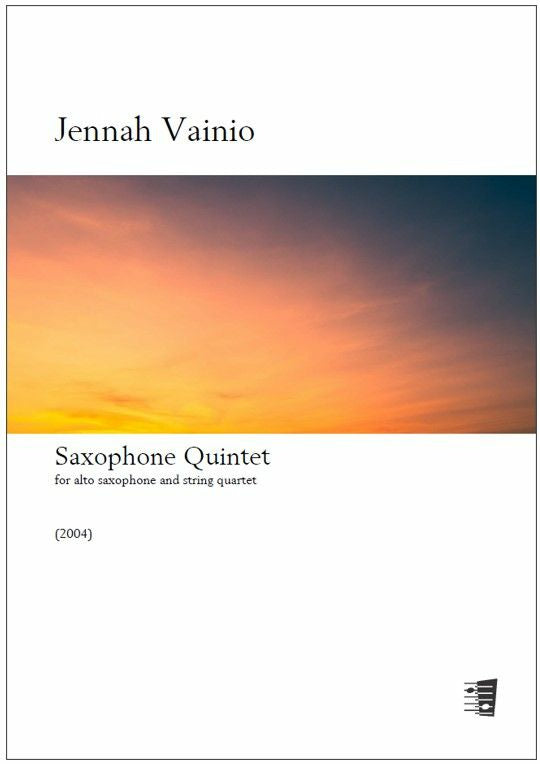 Valokuva kirjasta  Saxophone Quintet - Score &amp; parts, kuuluu tuoteryhmään Musiikki.