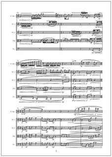 Saxophone Quintet - Score & parts