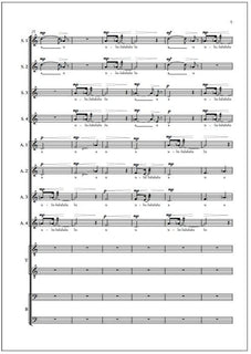 Ululations for mixed choir