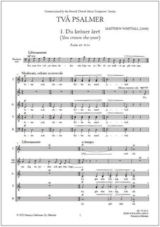 Två psalmer - Mixed choir