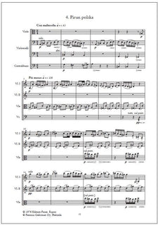 Pelimannit (Fiddlers) for string orchestra - Score & parts