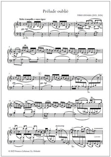 Prélude oublié for piano