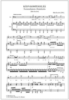 Käyn kohti kylää - Suomalainen yksinlaulu