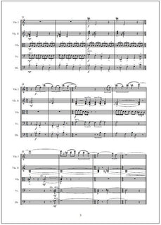 Nerve-Wreck Blues Overture for strings - Score & parts (33221)