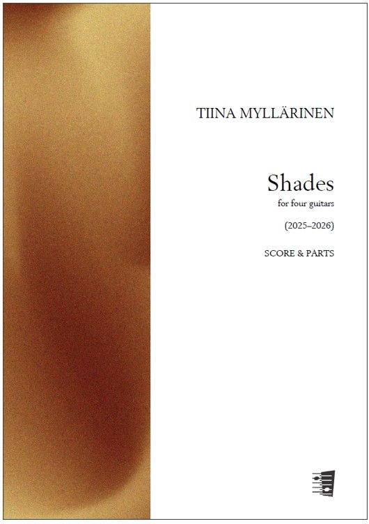 Valokuva kirjasta  Shades for four guitars - Score &amp; parts, kuuluu tuoteryhmään Musiikki.