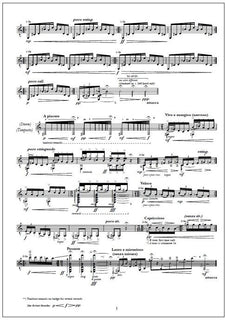 Acquarelli della notte / Acquarelles of the Night (PDF) — Guitar