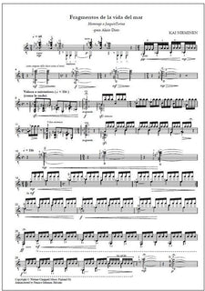 Fragmentos de la vida del mar (PDF) — Guitar