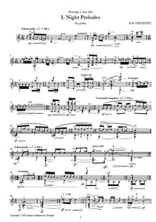 Night Sonata (PDF) — Guitar