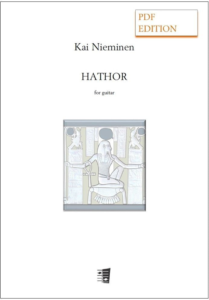 Valokuva kirjasta  Hathor for guitar (PDF), kuuluu tuoteryhmään E-kirjat tieto.