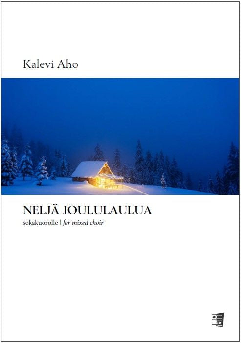Valokuva kirjasta  Neljä joululaulua sekakuorolle, kuuluu tuoteryhmään Musiikki.