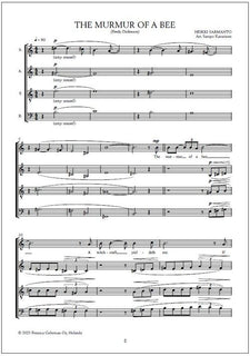 Five songs to poems by Emily Dickinson - Mixed choir