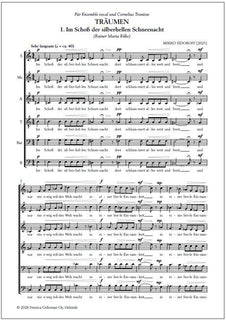 Träumen - Mixed choir