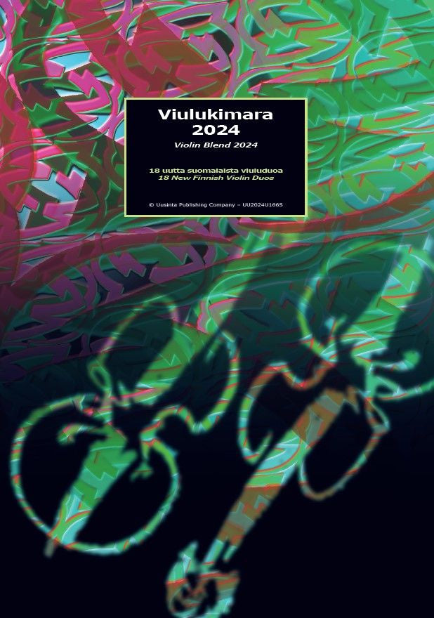 Valokuva kirjasta  Violin Blend 2024 - 18 new Finnish violin duos, kuuluu tuoteryhmään Musiikki.