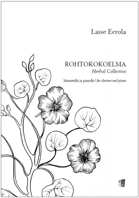 Valokuva kirjasta  Rohtokokoelma (Herbal Collection) for clarinet and piano, kuuluu tuoteryhmään Musiikki.