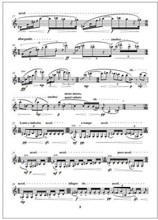 Sans paroles for clarinet