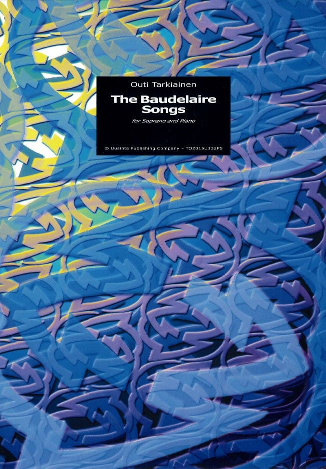 Valokuva kirjasta  Baudelaire Songs for soprano and piano, The, kuuluu tuoteryhmään Musiikki.