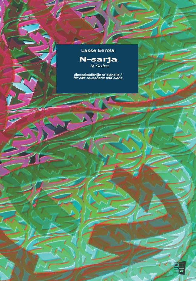 Valokuva kirjasta  N-sarja (N Suite) for alto saxophone and piano, kuuluu tuoteryhmään Musiikki.