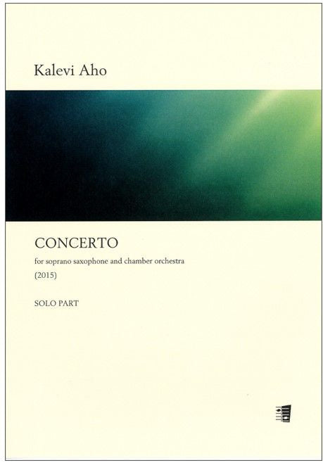 Valokuva kirjasta  Concerto for soprano saxophone and chamber orchestra - Solo part, kuuluu tuoteryhmään Musiikki.