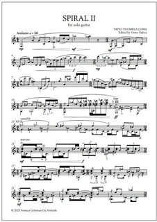 Spiral II for guitar